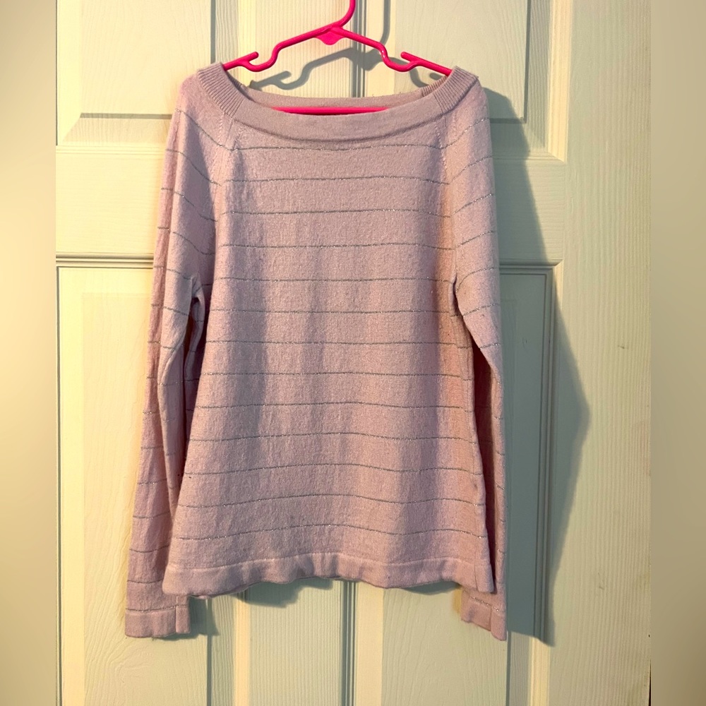 Banana Republic Merino wool Small pink long sleeve sweater
